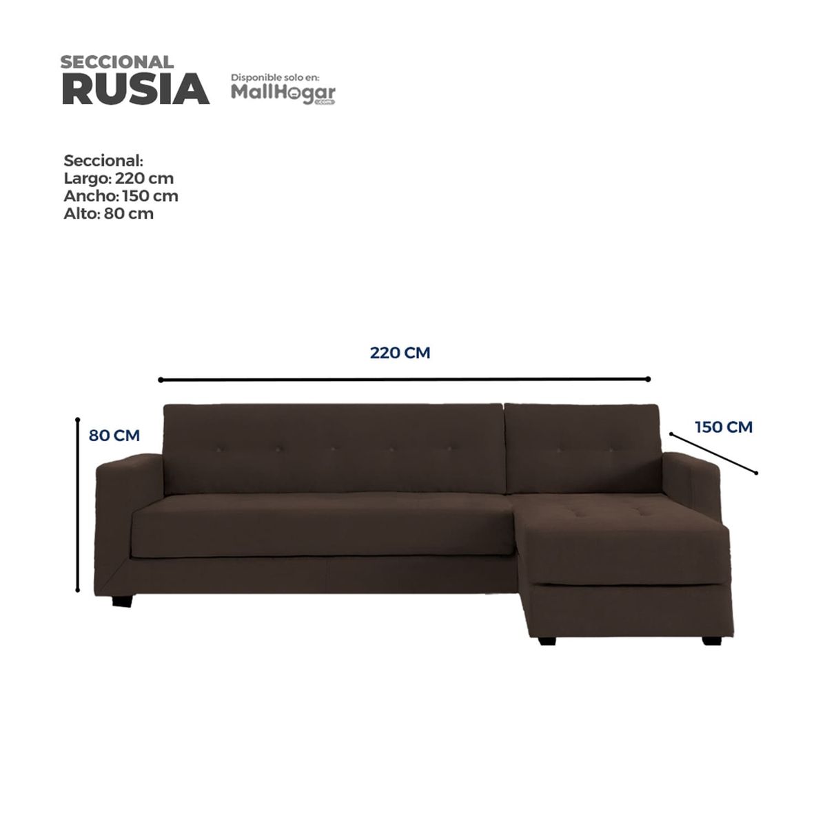 GENERICO - Seccional Rusia Chocolate
