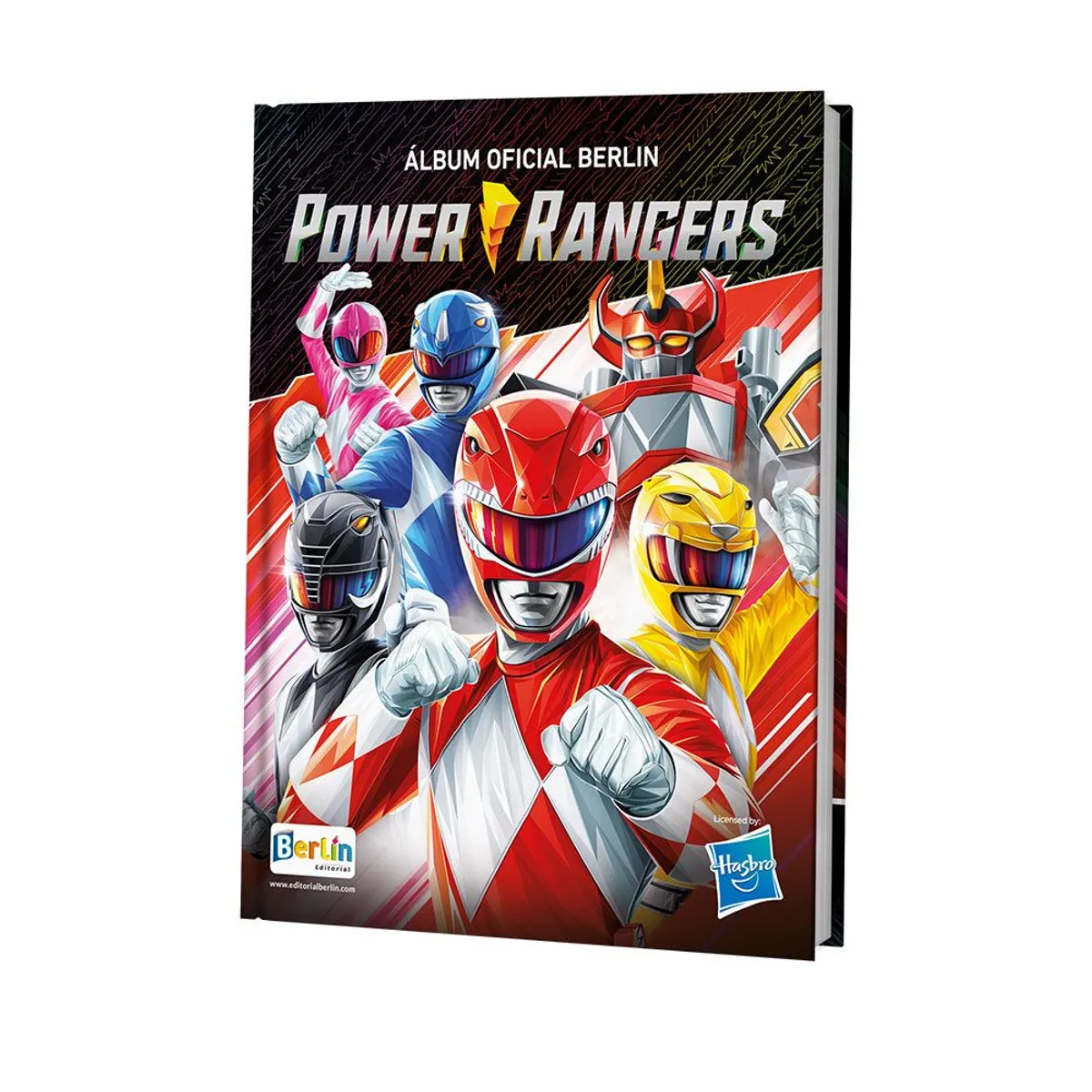 EDITORIAL BERLIN - Power Rangers, 1 Álbum Tapa Dura