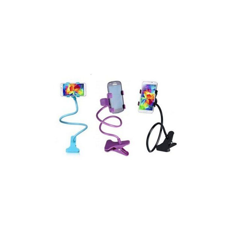 GENERICO - Soporte sujetador flexible para celular smartphone 360