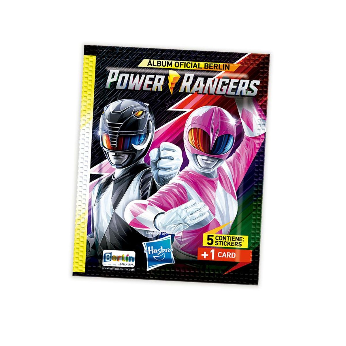 EDITORIAL BERLIN - Power Rangers, 1 Cajita (50 Sobres)
