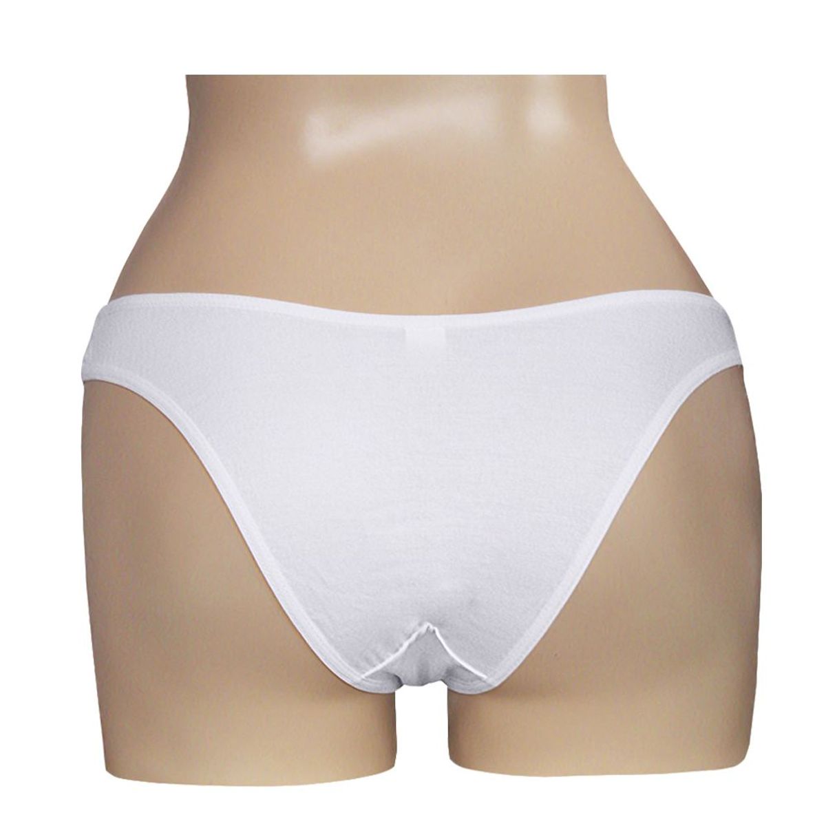 Peter Pan - Bikini con Encaje Elasticado Blanco Peter Pan