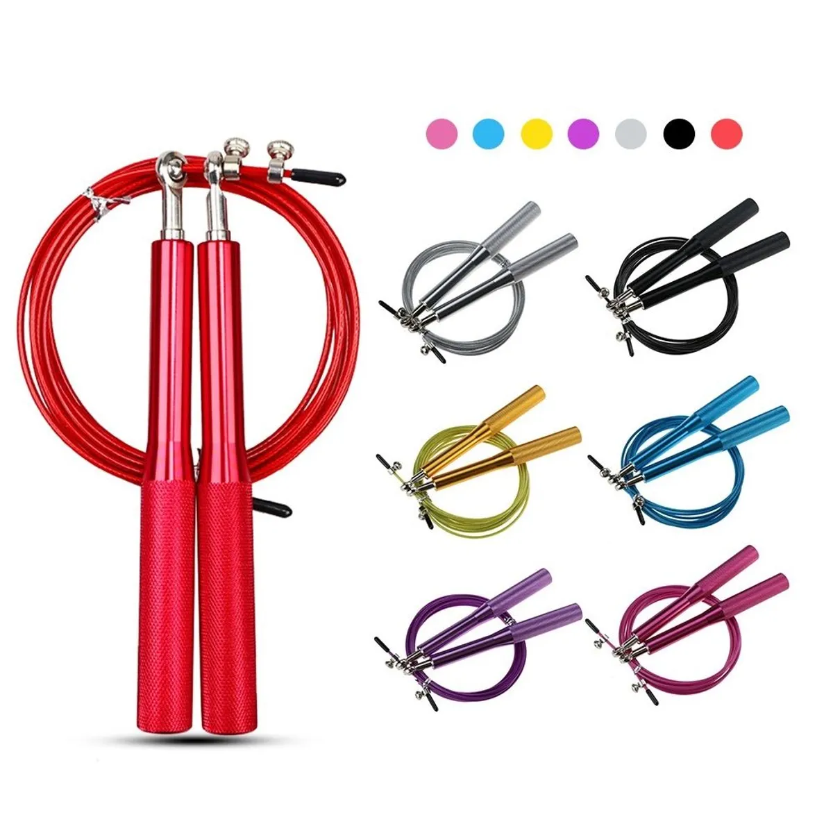 GENERICO - Soga de Saltar Crossfit Fitness Aluminio