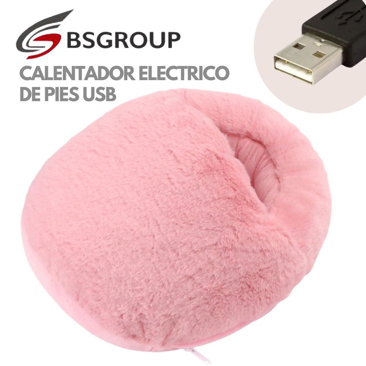 GENERICO - Calentador de Pies Electrico Caliente USB  Laptop