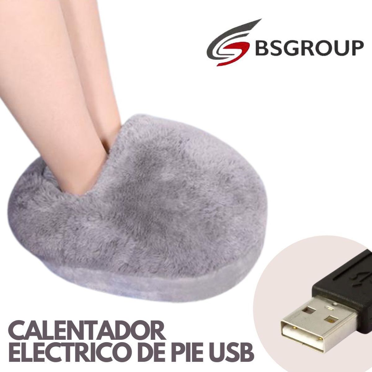 GENERICO - Calentador de Pies Electrico Caliente USB  Laptop