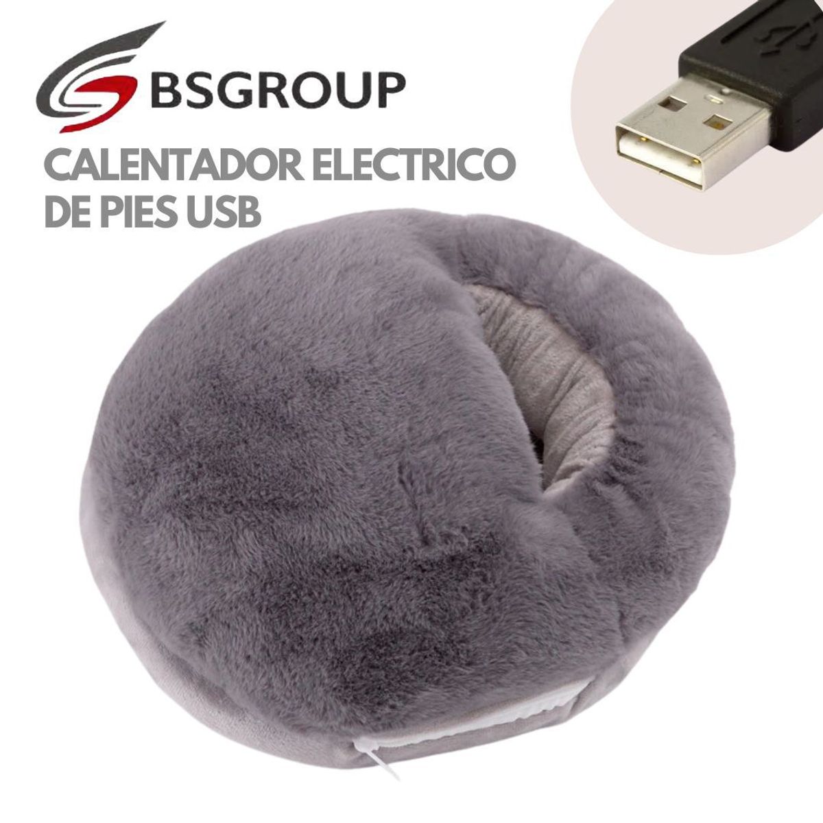 GENERICO - Calentador de Pies Electrico Caliente USB  Laptop
