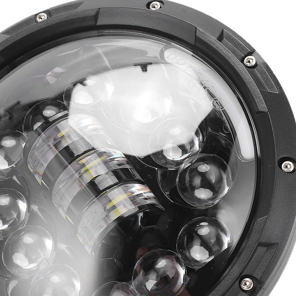 GENERICO - Faro Led 7 pulgadas Modelo Araña 3.600LM Kontrol