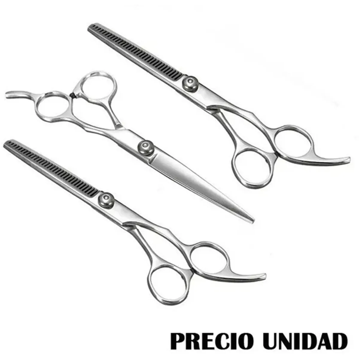 HOLGU - Tijeras profesional barberia peluquería entresaque pulidora