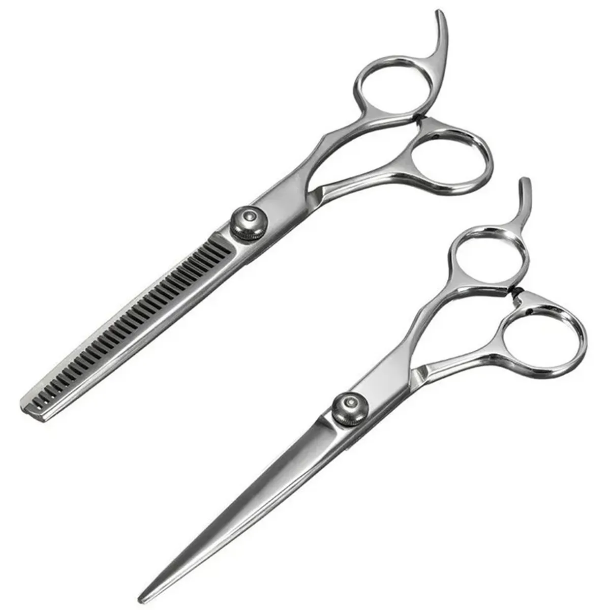 HOLGU - Tijeras profesional barberia peluquería entresaque pulidora