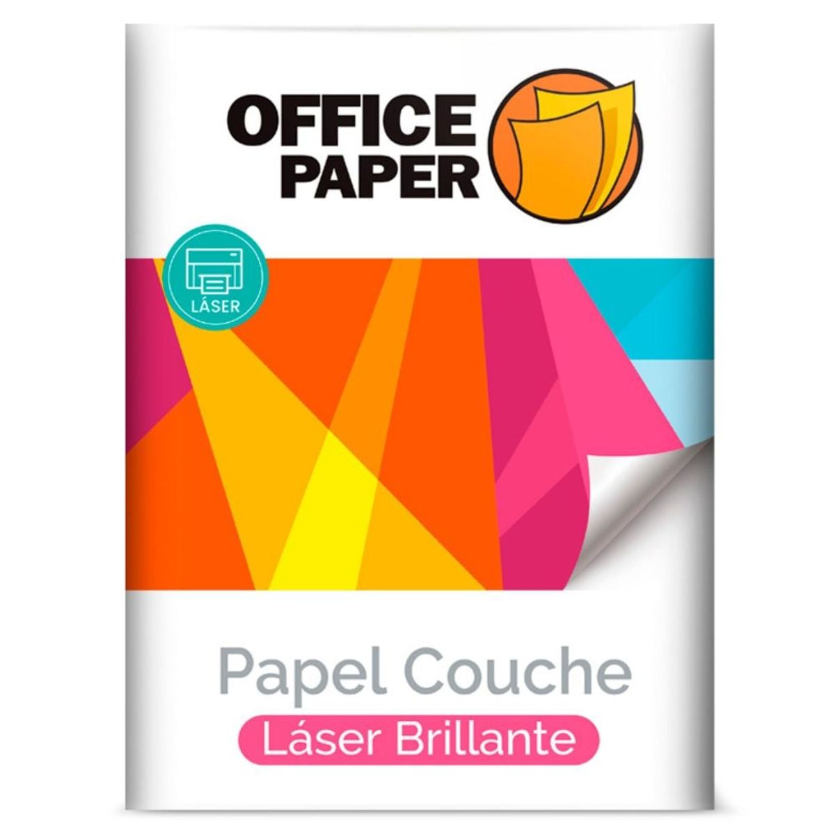OFFICE PAPER - Papel Couche Láser Office Paper Brillante 150g 30 Hojas A4