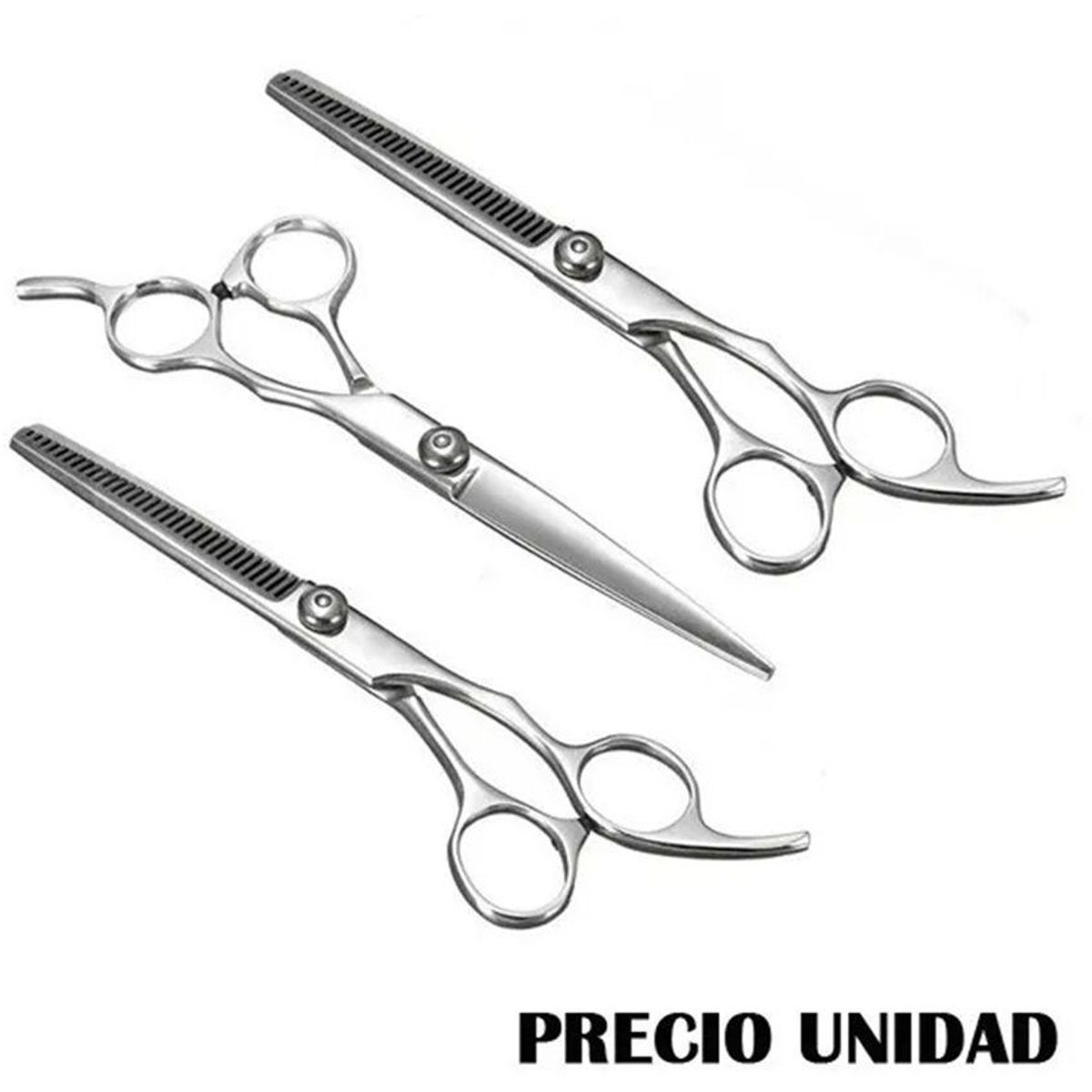 HOLGU - Tijeras profesional barberia peluquería entresaque pulidora