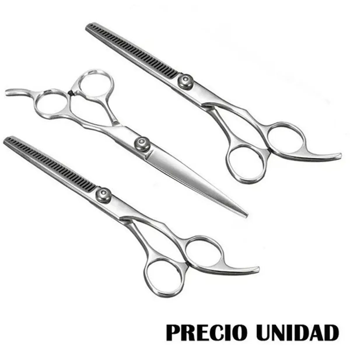HOLGU - Tijeras profesional barberia peluquería entresaque pulidora