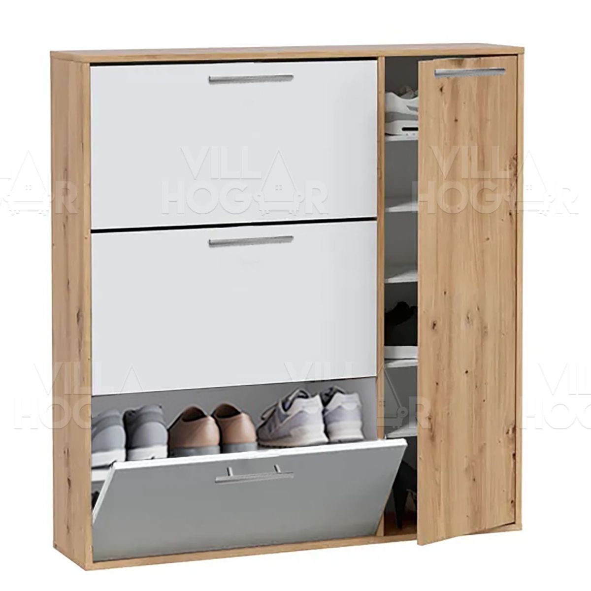 VILLA HOGAR - Zapatera Ricky - capacidad 24 pares de zapatos