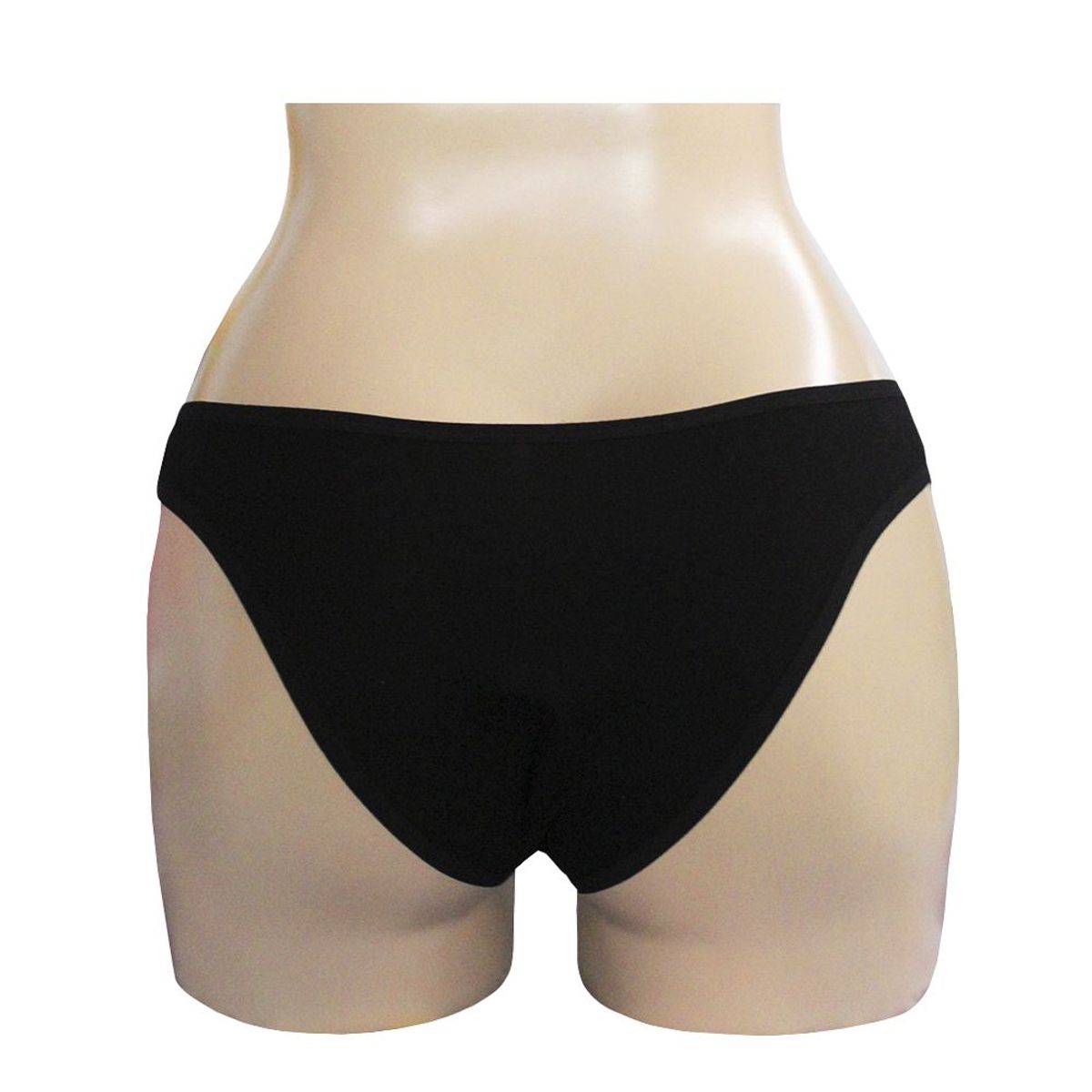 Peter Pan - Bikini con Encaje Elasticado Negro Peter Pan