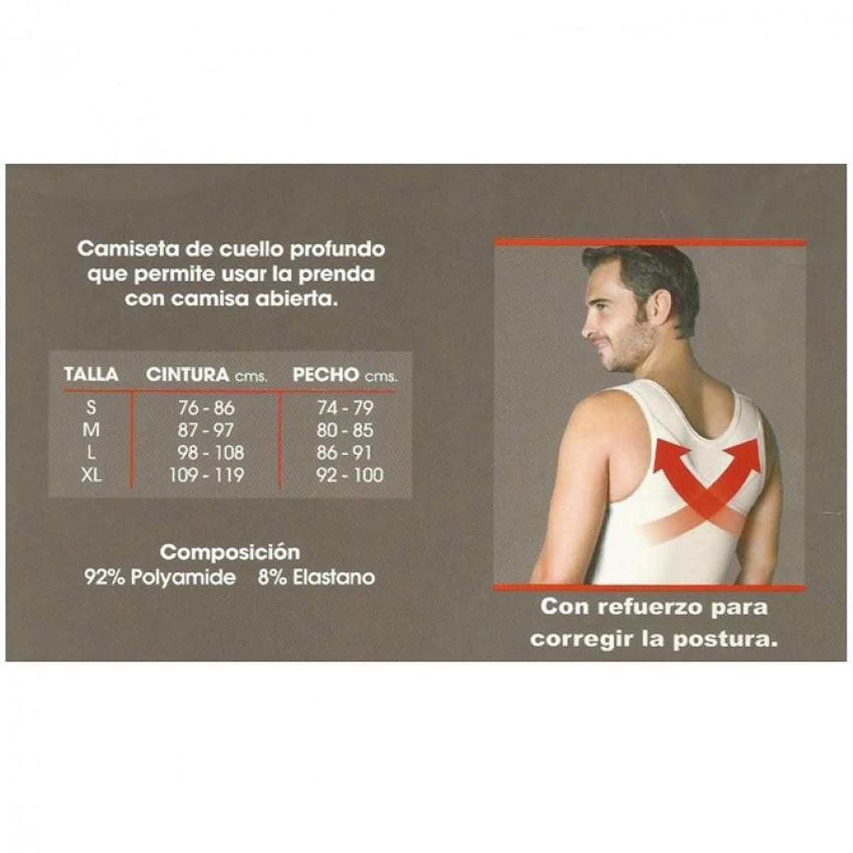 NATURELL - Camiseta Naturell Reductora-Negro