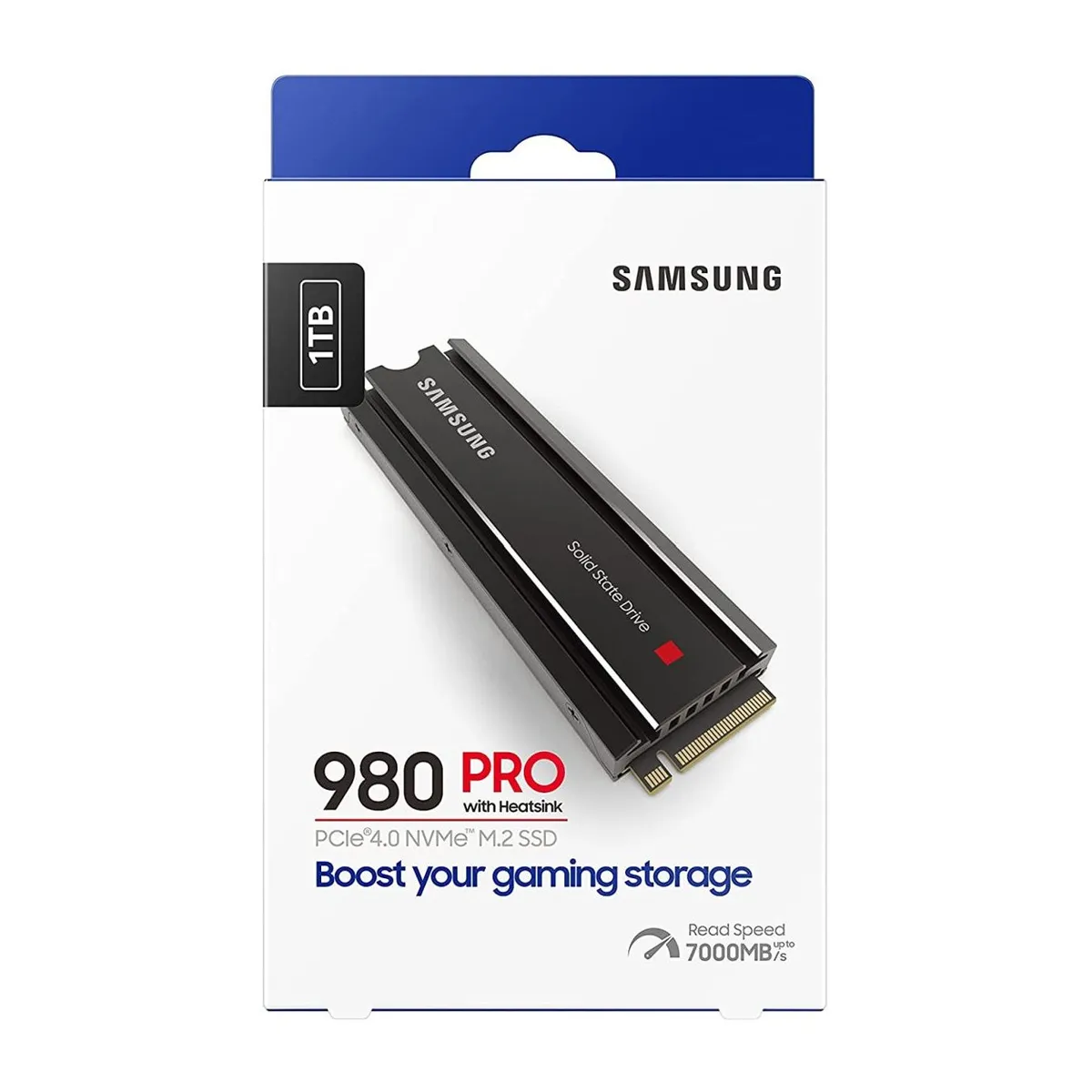 SAMSUNG - Disco ssd m.2 samsung 980 pro 1tb 4.0 + disipador 7000 mbs