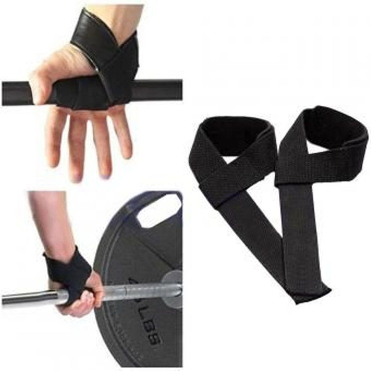 SPORT FITNESS - Straps Para Cargar Peso 64 cm De Largo