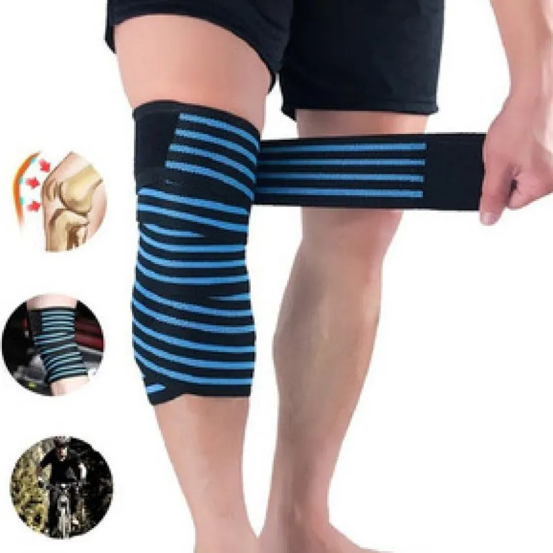 PREMIUM - Vendas Elastica Rodillera De Potencia y Levantamiento Pesas