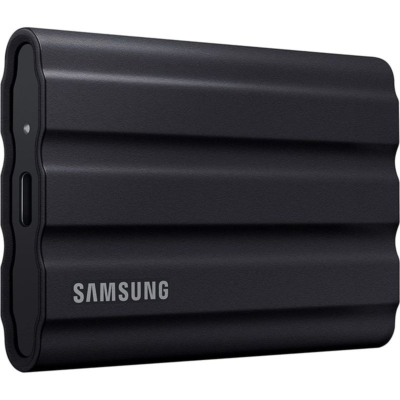 SAMSUNG - Disco externo ssd samsung t7 shield 2tb USB c 3.2 1050mb/s ULTRA VELOZ