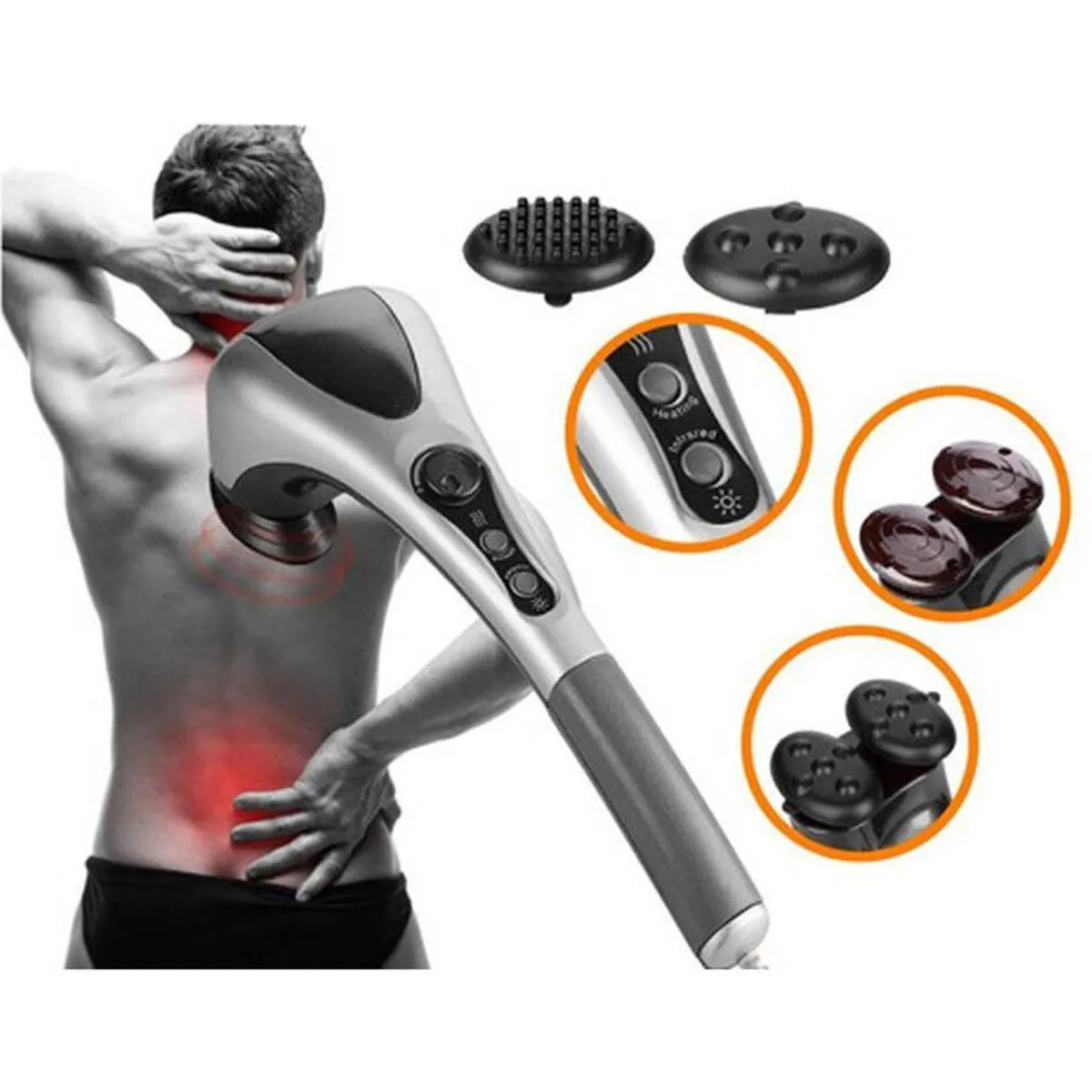 GENERICO - Masajeador profesional potente infrarrojo eléctrico