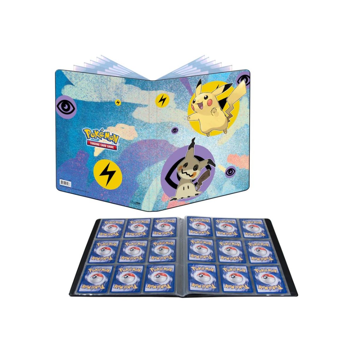 POKEMON - Pokemon Folder Cartas 9 Bolsillos Ultra Pro Pikachu Mimikyu