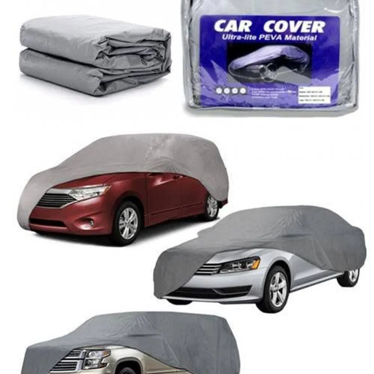 SEISA - Cobertor Protector Funda para auto Impermeable UltraLite  XL