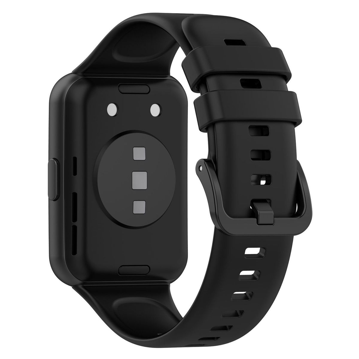 GENERICO - Correa Silicona 1 para HUAWEI FIT 2 - Negro