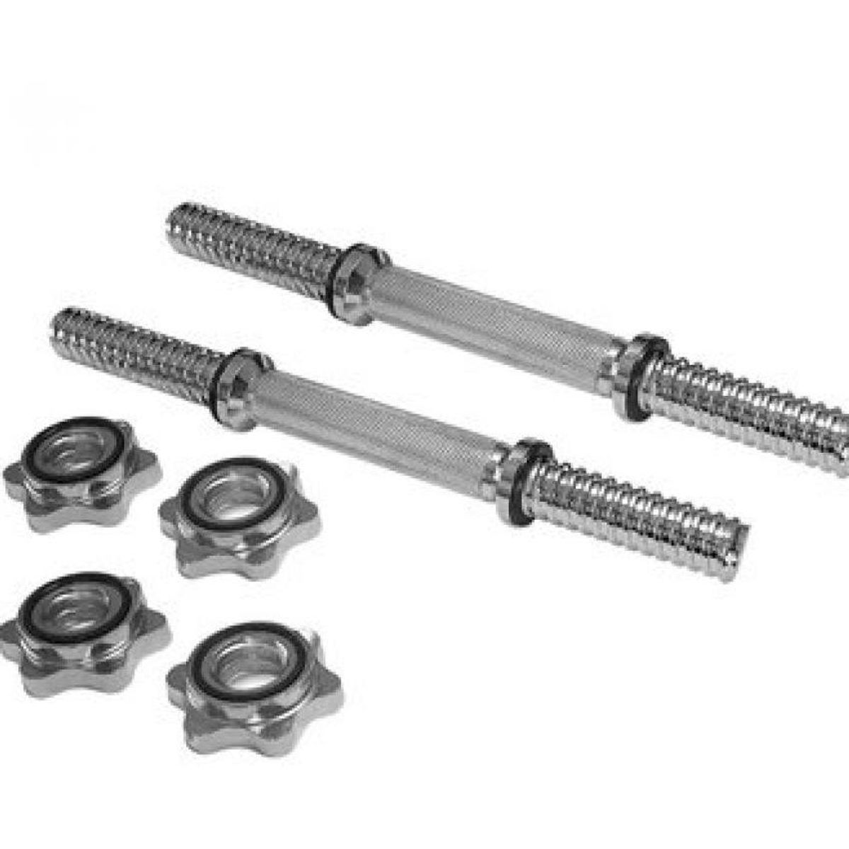 HOLGU - Manubrio Mancuernas Cromados Importados Con Seguros