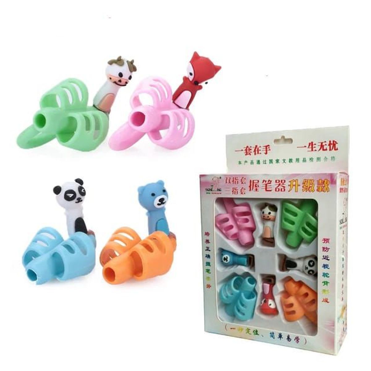 OEM - Corrector de Escritura para Niños Pack 4Piezas  Cabezales para Lapiz