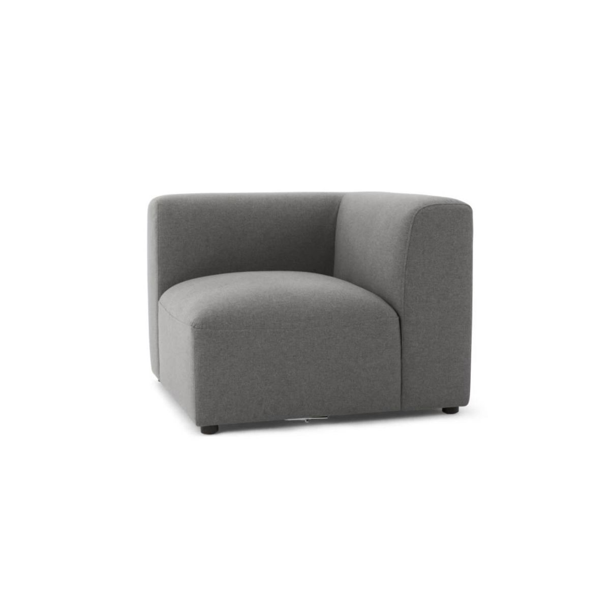 YOLODECORO - Asiento Esquinero Modular Juno Gris Marga