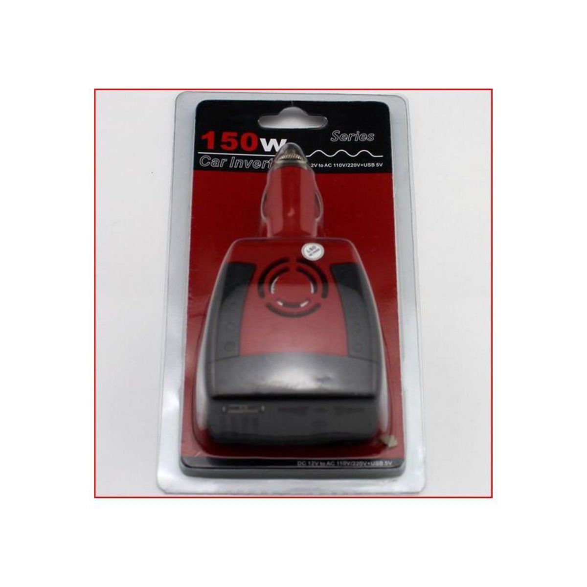 GENERICO - Adaptador inversor de corriente para auto 12v 220v 150w