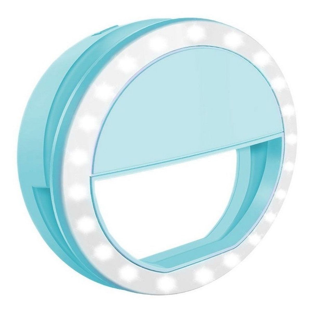 GENERICO - Selfie aro de luz flash led para celular con batería incorporada
