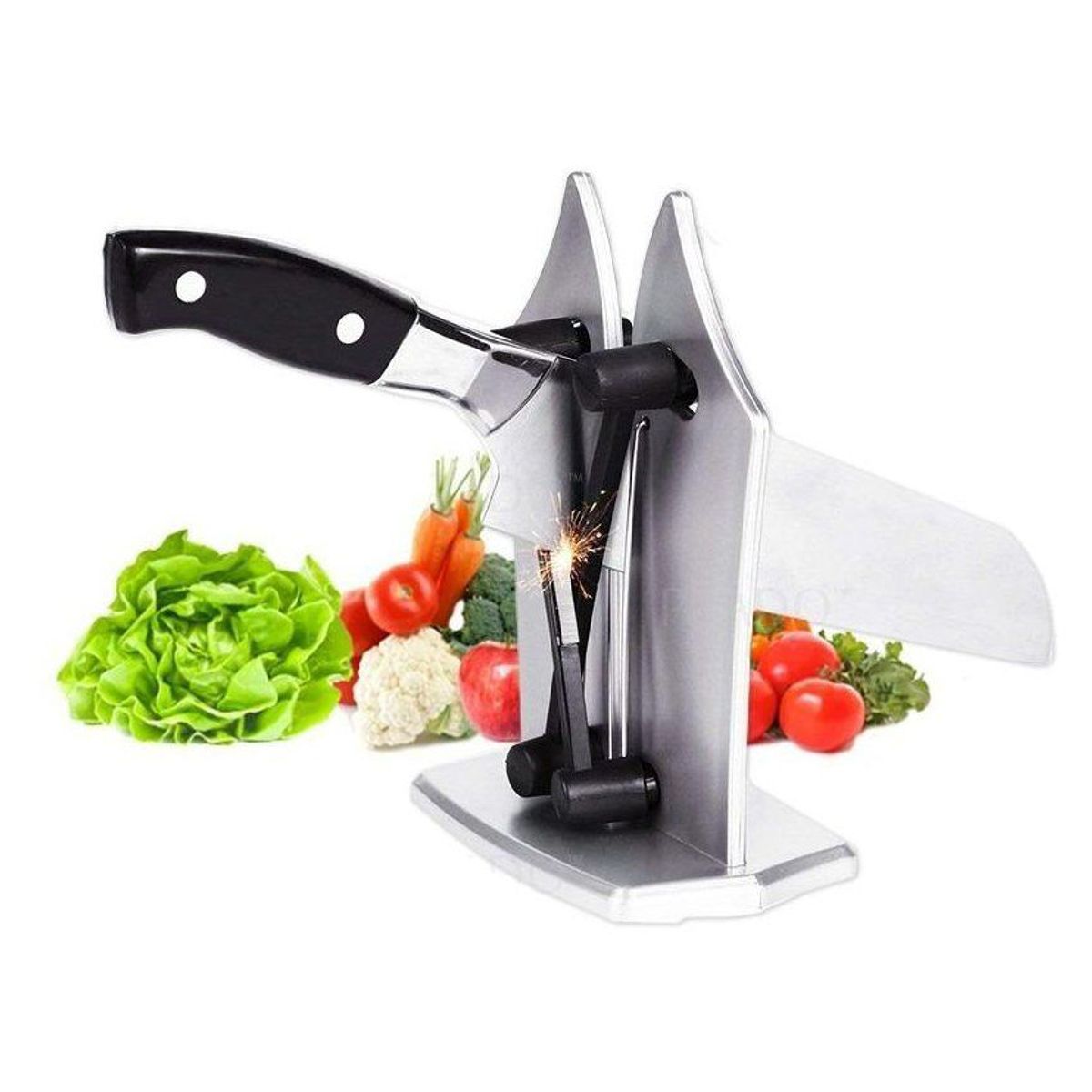 GENERICO - Afilador de cuchillos manual modelo bavarian edge