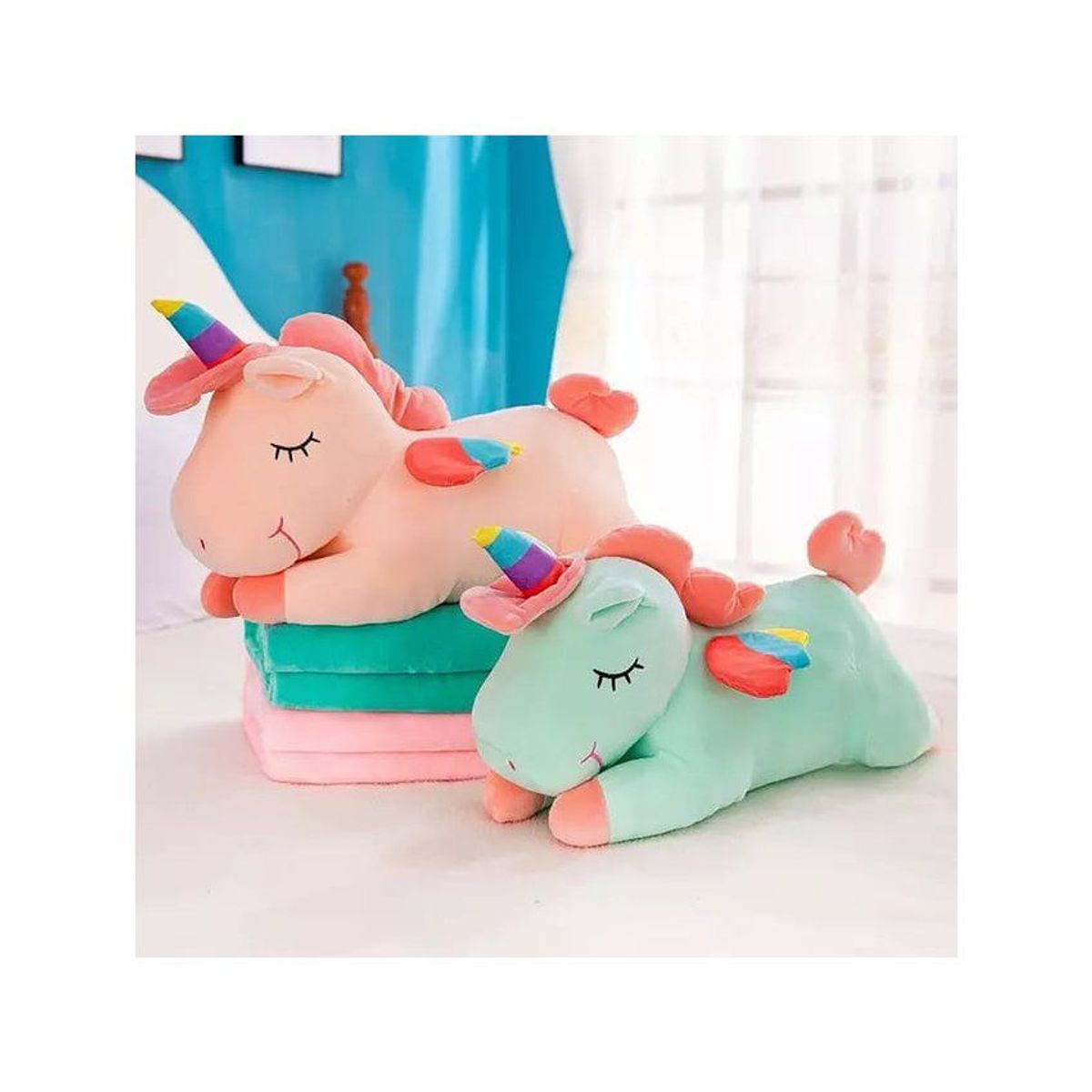 GENERICO - Peluche unicornio de 25 cm