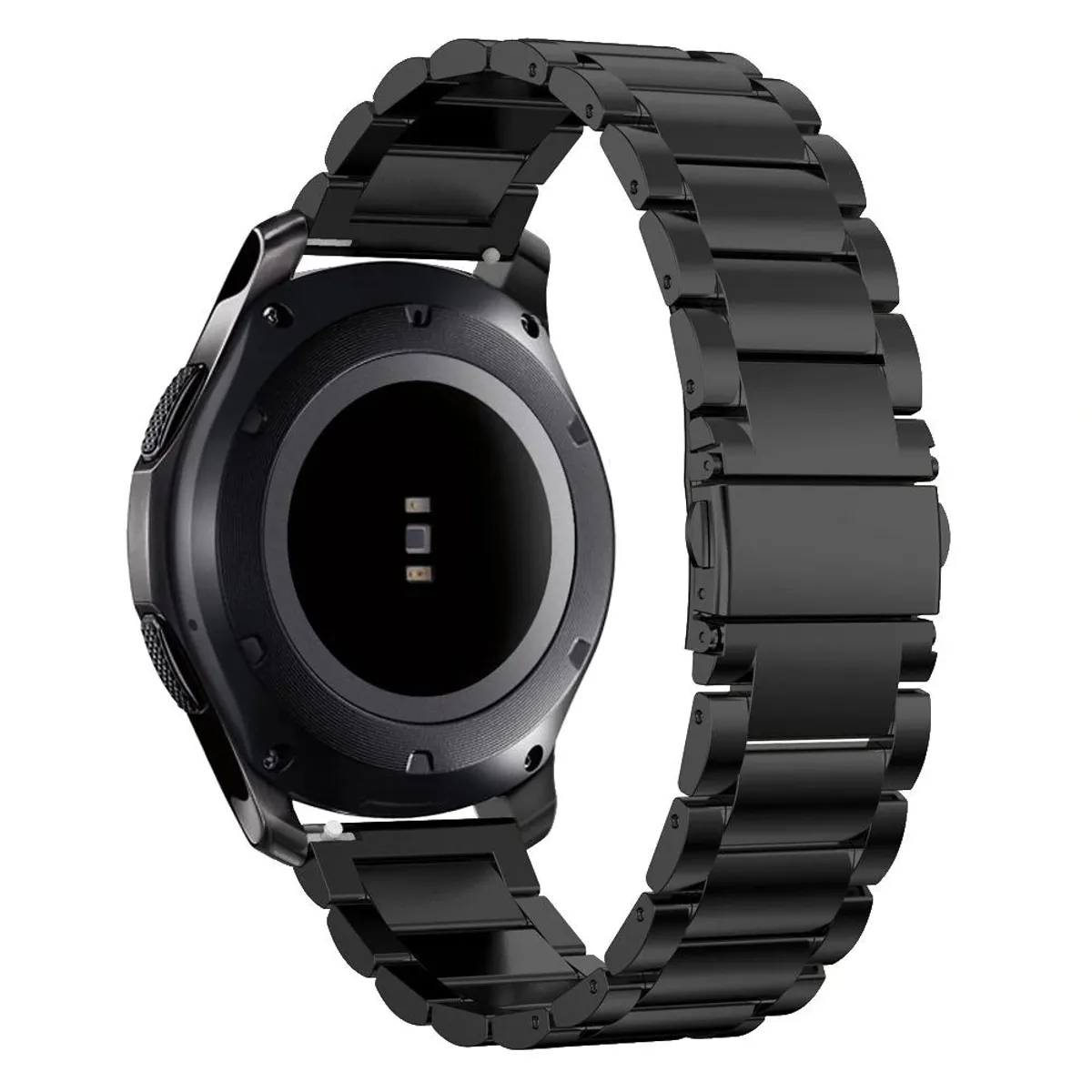 GENERICO - Correa Acero Inoxidable para XIAOMI MI WATCH - Negro