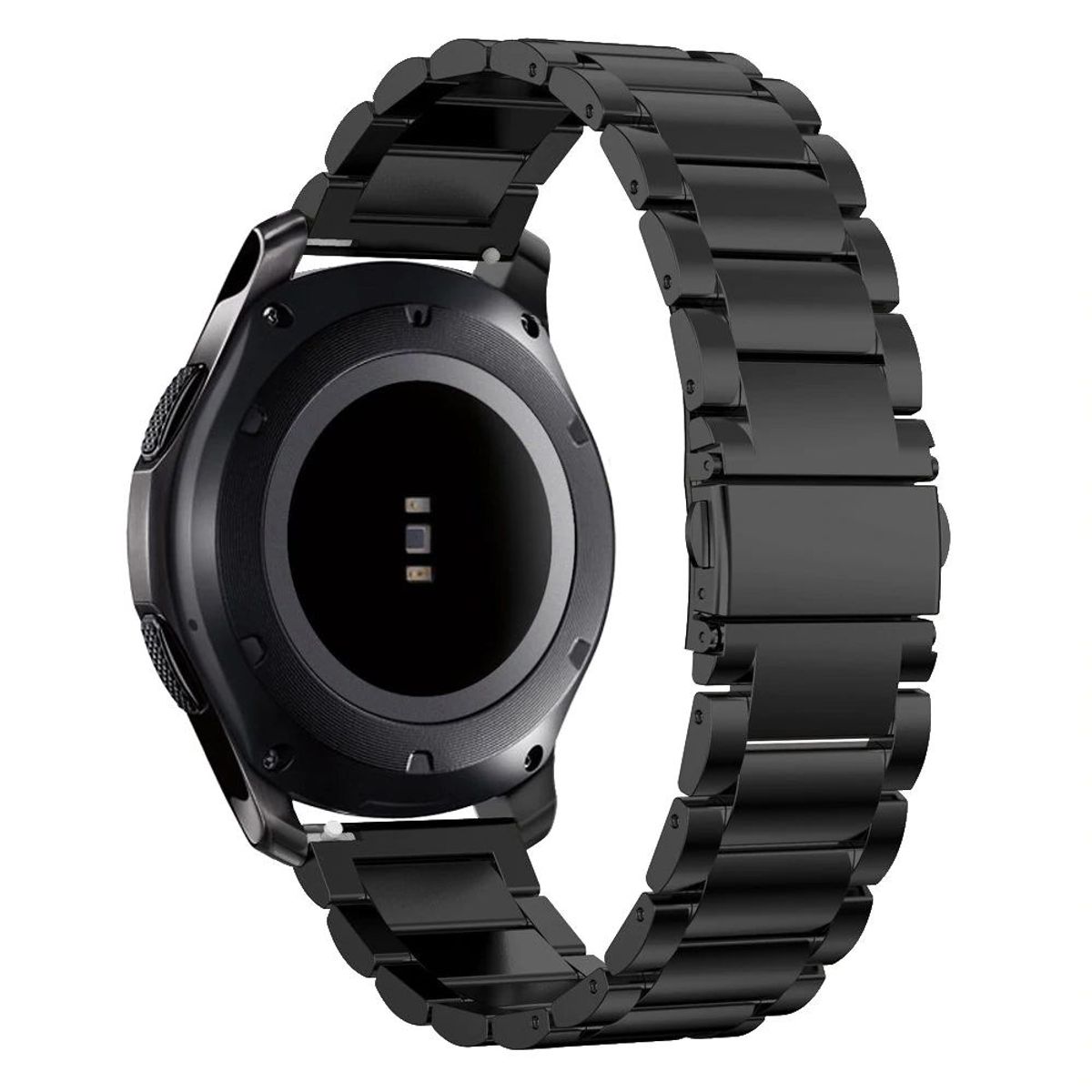 GENERICO - Correa Acero Inoxidable para XIAOMI MI WATCH - Negro