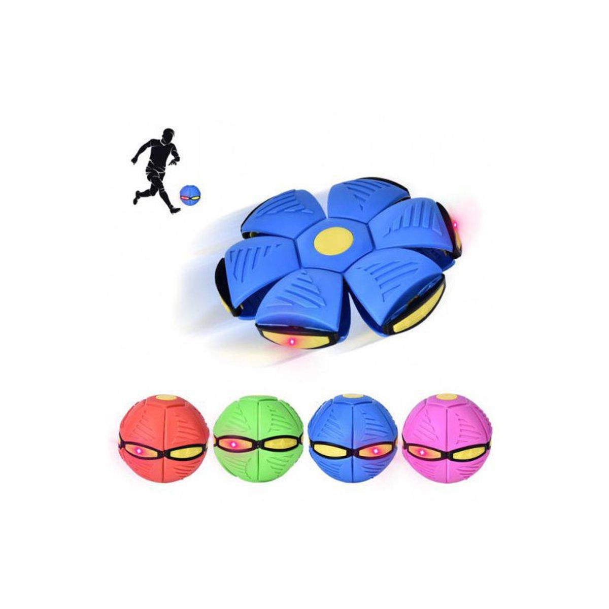 GENERICO - Pelota voladora tipo ovni para niños