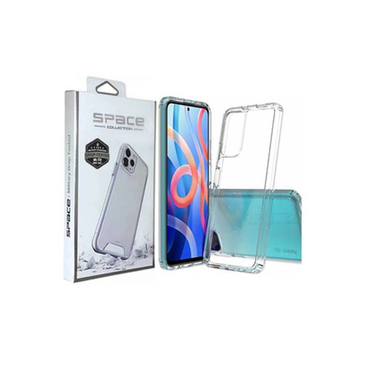 GENERICO - Case Space Funda REDMI NOTE 11 PRO 4G -Transparente