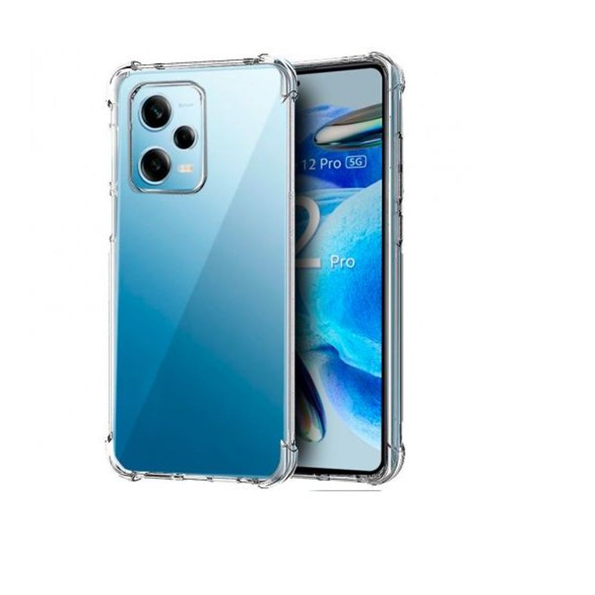 GENERICO - Case Space Funda Xiaomi 12 Pro 5G -Transparente