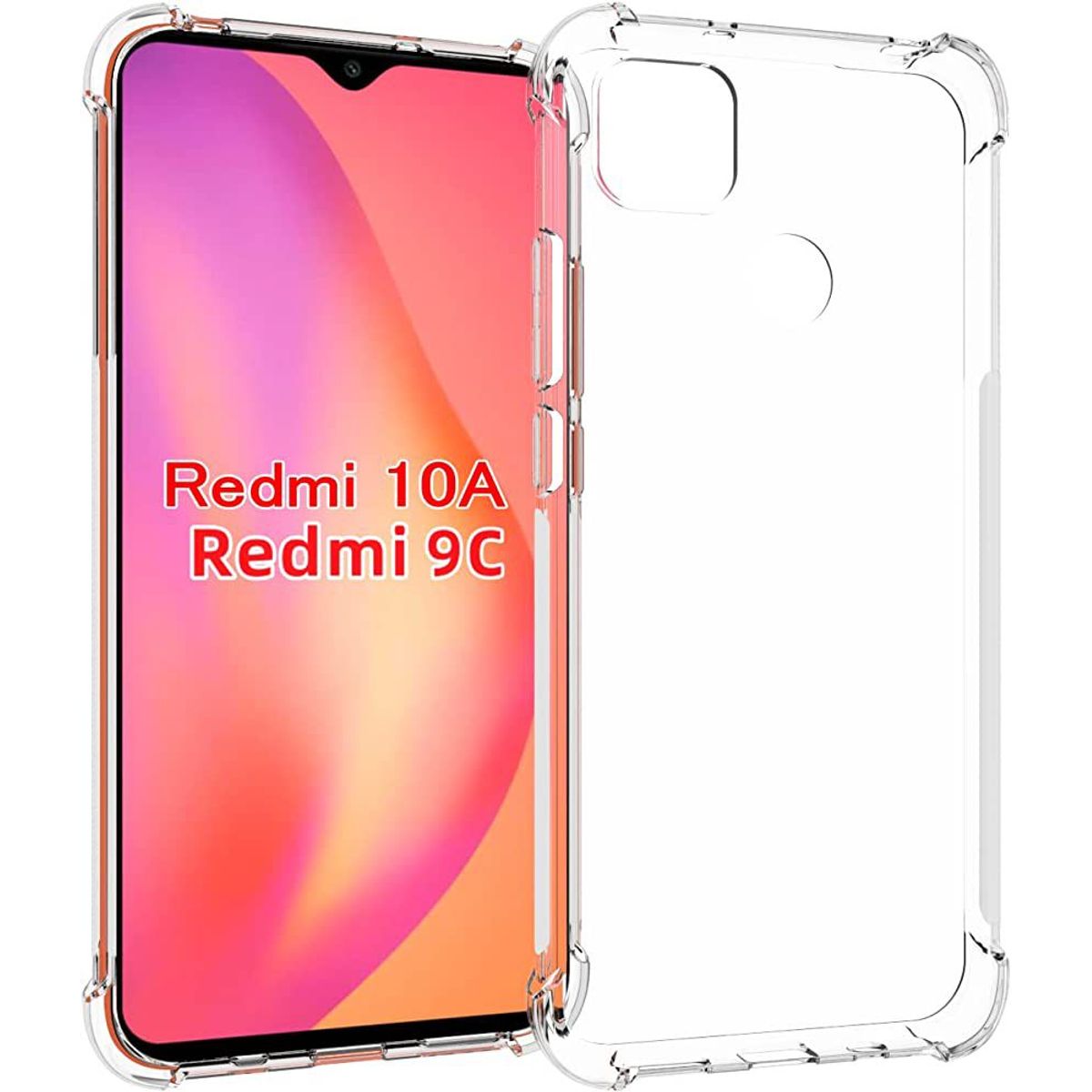 GENERICO - Case Space Funda REDMI 10A-Transparente