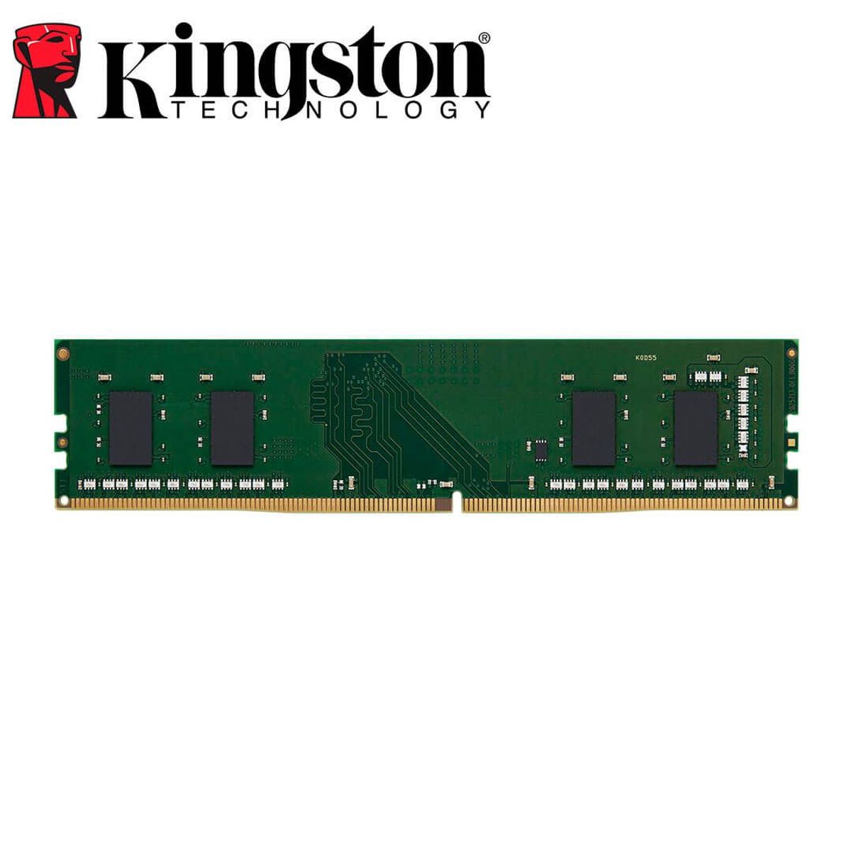 KINGSTON - Memoria Ram Kingston 8GB DDR4 2666mhz DIMM CL19 KVR26N19S68