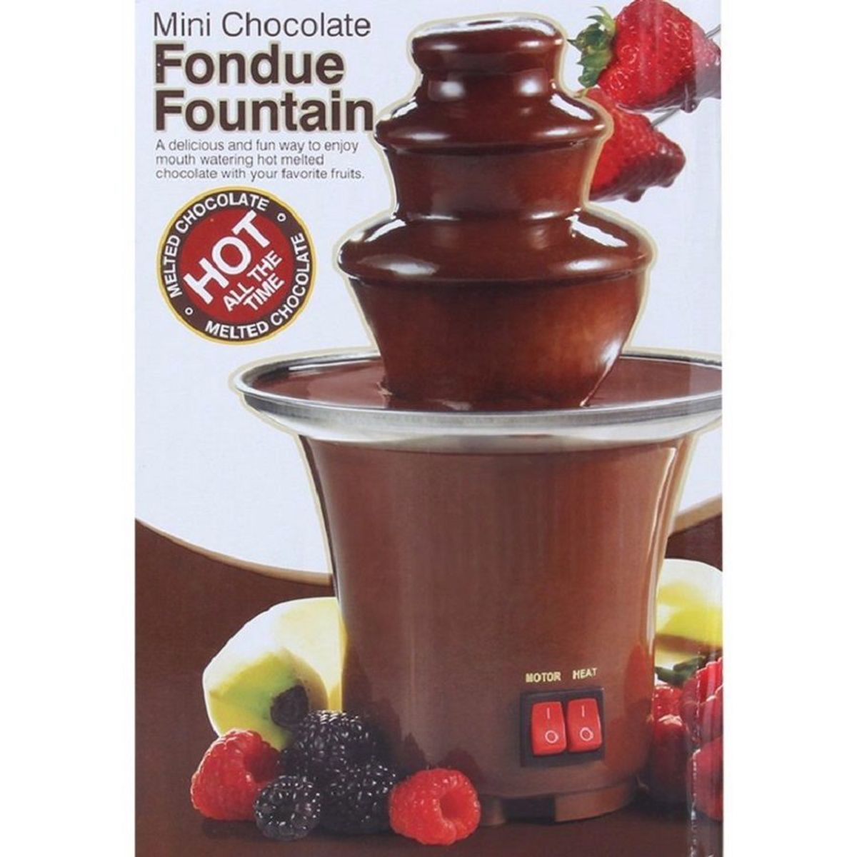 GENERICO - Mini Pileta Chocolatera Maquina para Fondue