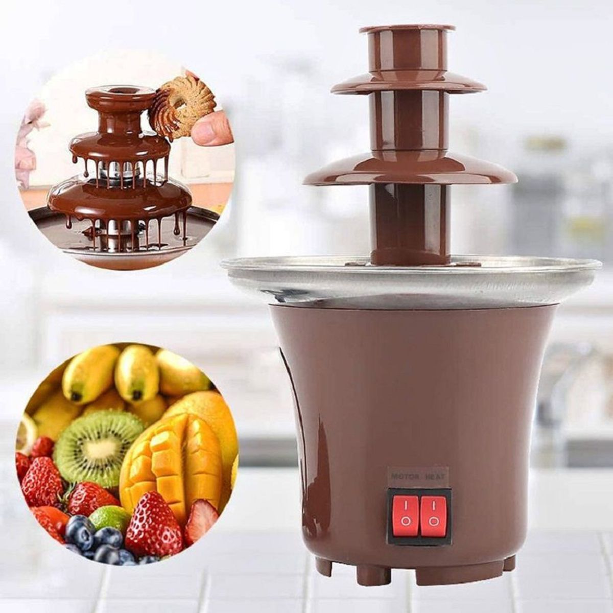 GENERICO - Mini Pileta Chocolatera Maquina para Fondue