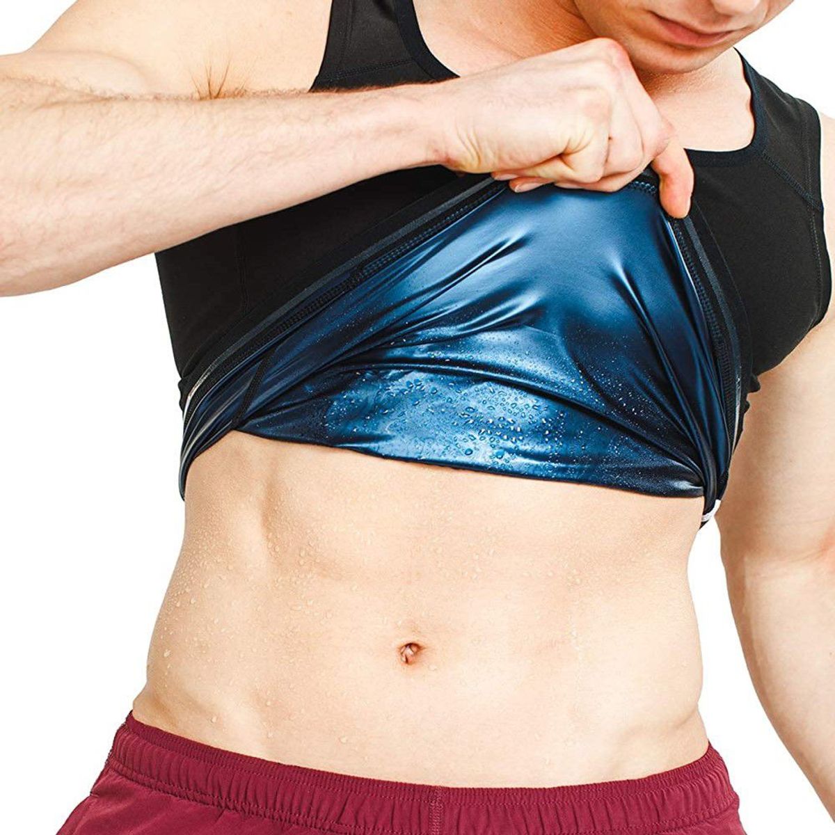 GENERICO - Faja Chaleco Sudadera Shaper Reductor Hombre