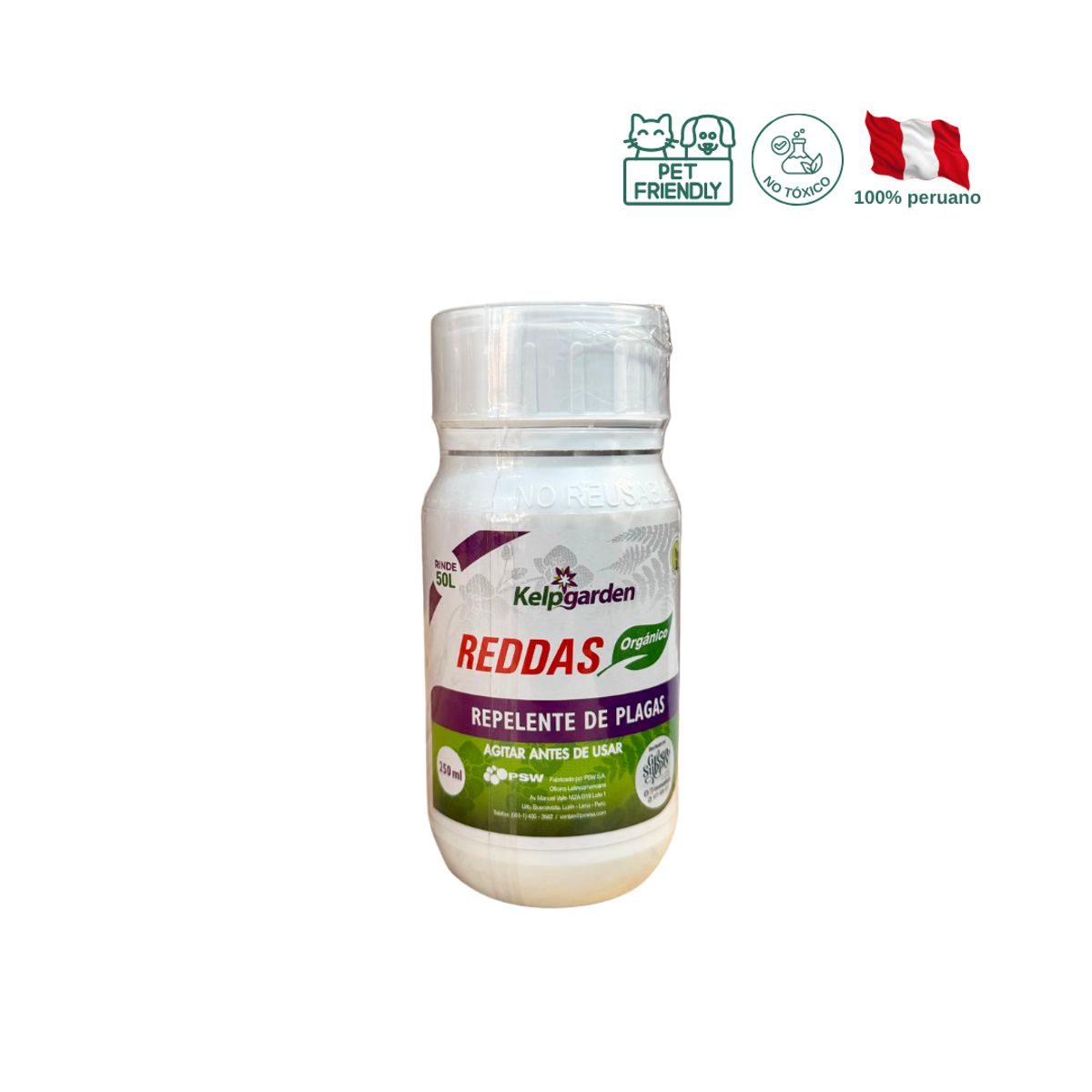 GREEN SUPPLY - Insecticida Pet Friendly - Reddas 250ml