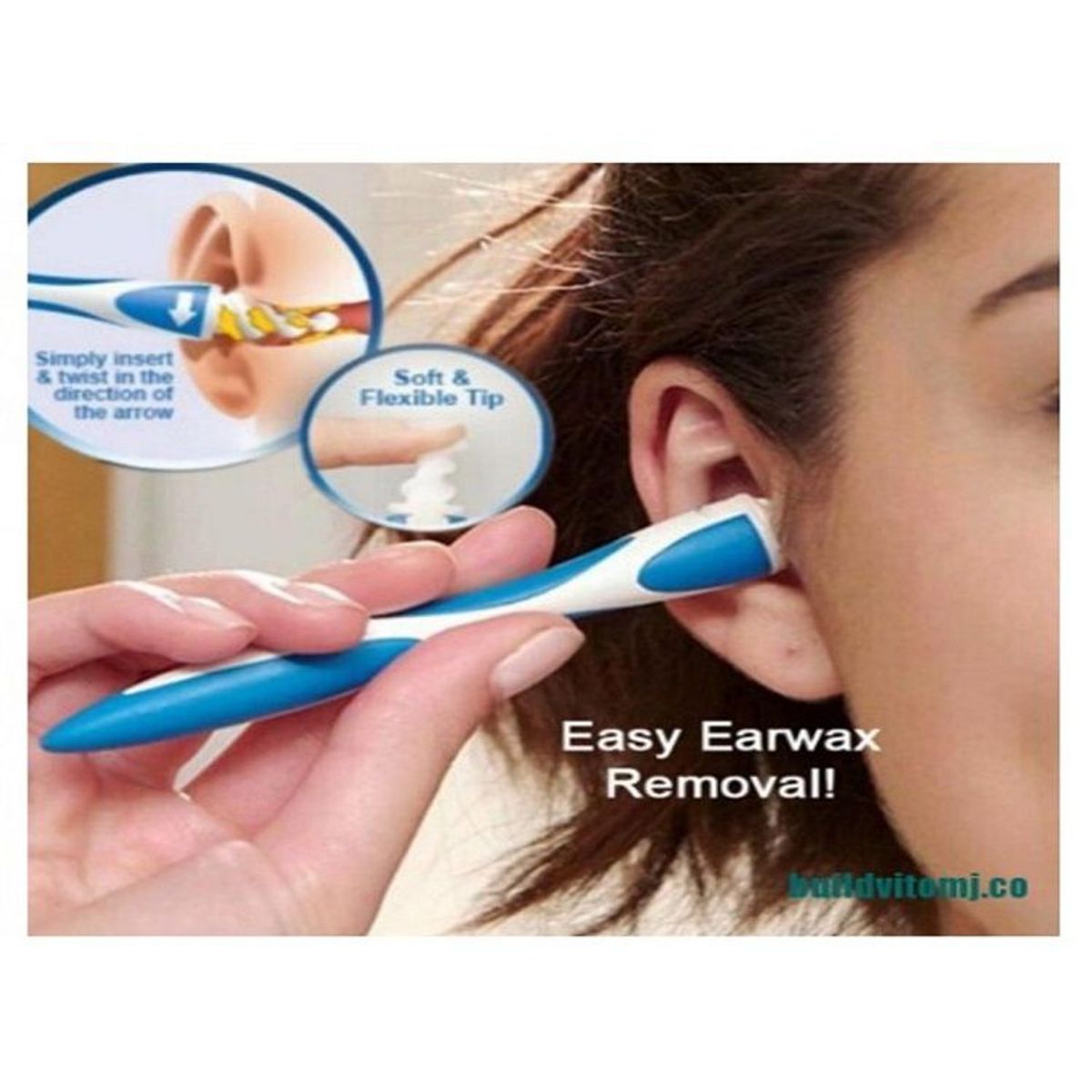 GENERICO - Limpiador de Oído Espiral de Fácil Extracción