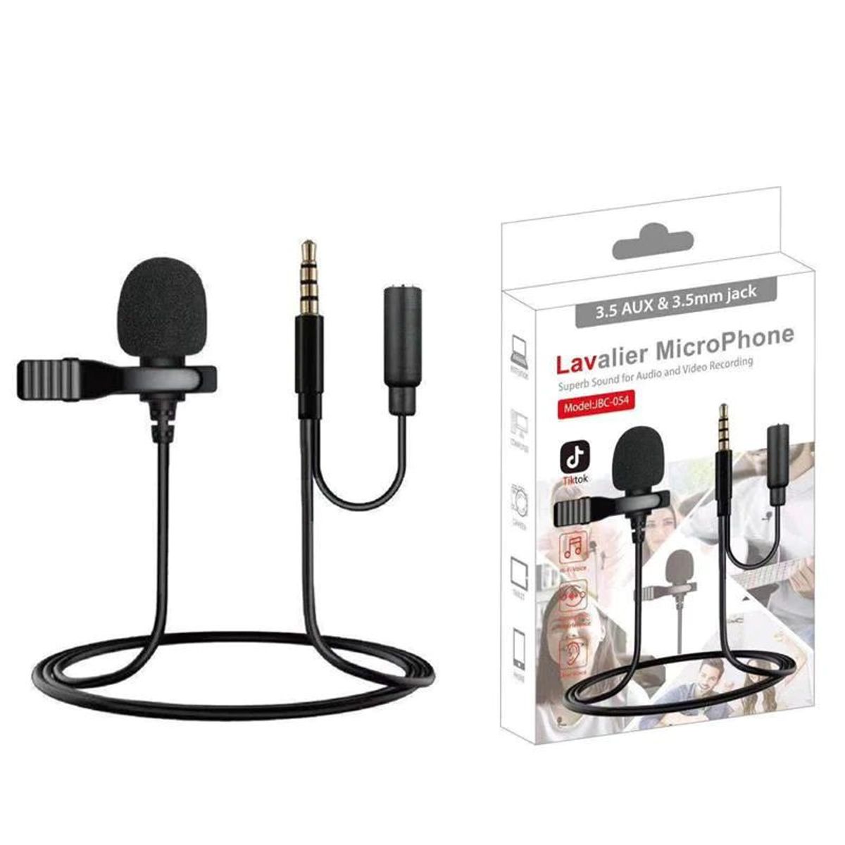 GENERICO - Microfono Solapero Lavalier JBC 054