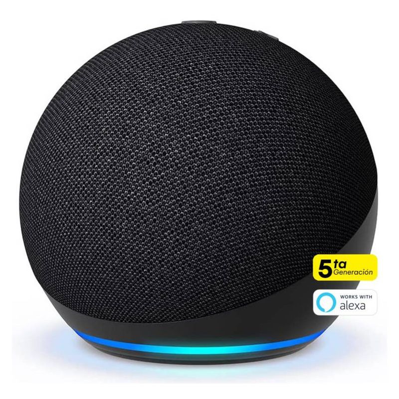 AMAZON - Echo dot 5ta gen amazon alexa - Negro