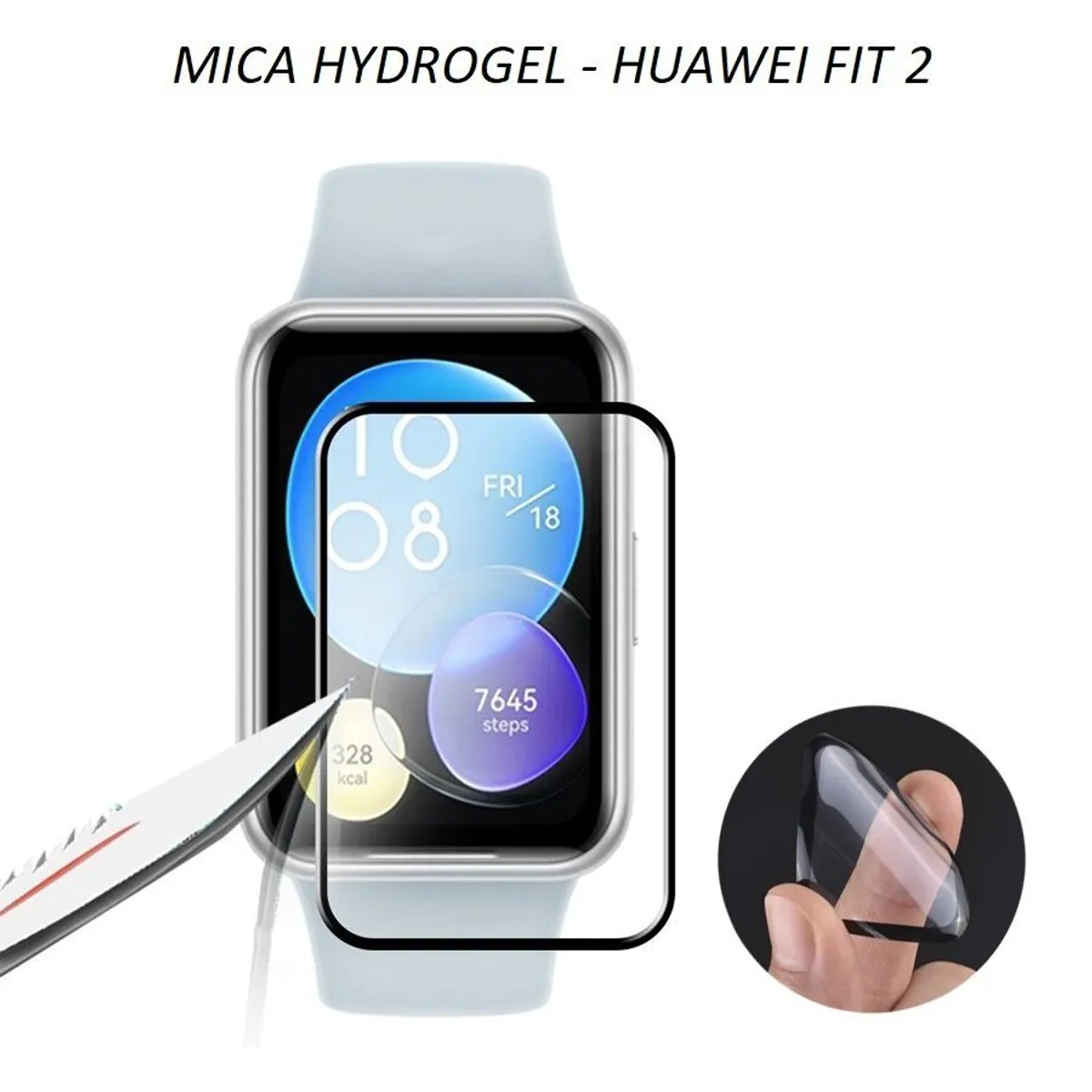 GENERICO - Protector de Pantalla Hydrogel para HUAWEI FIT 2