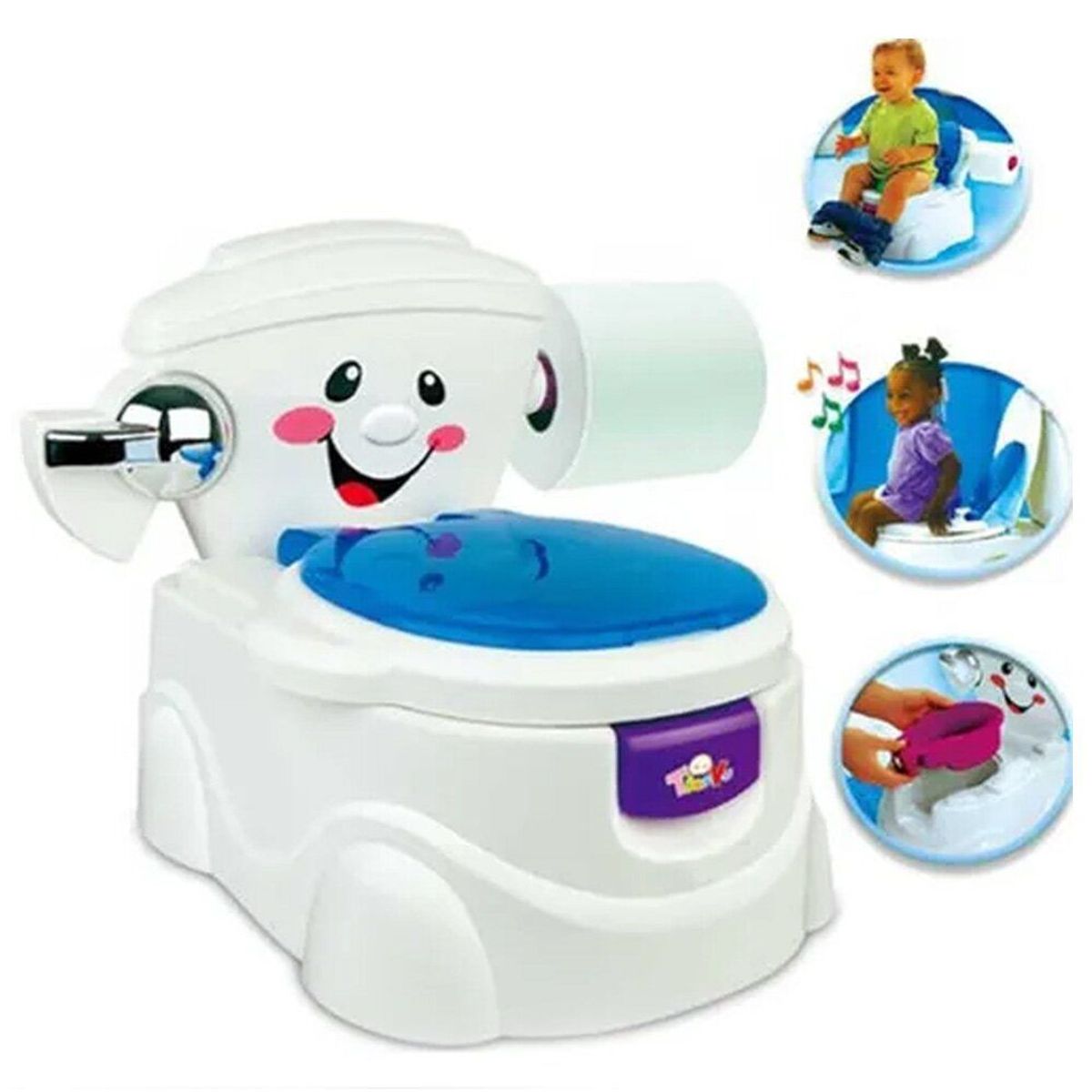 IDEAL - Bacín Entrenador Musical para Bebes Niños