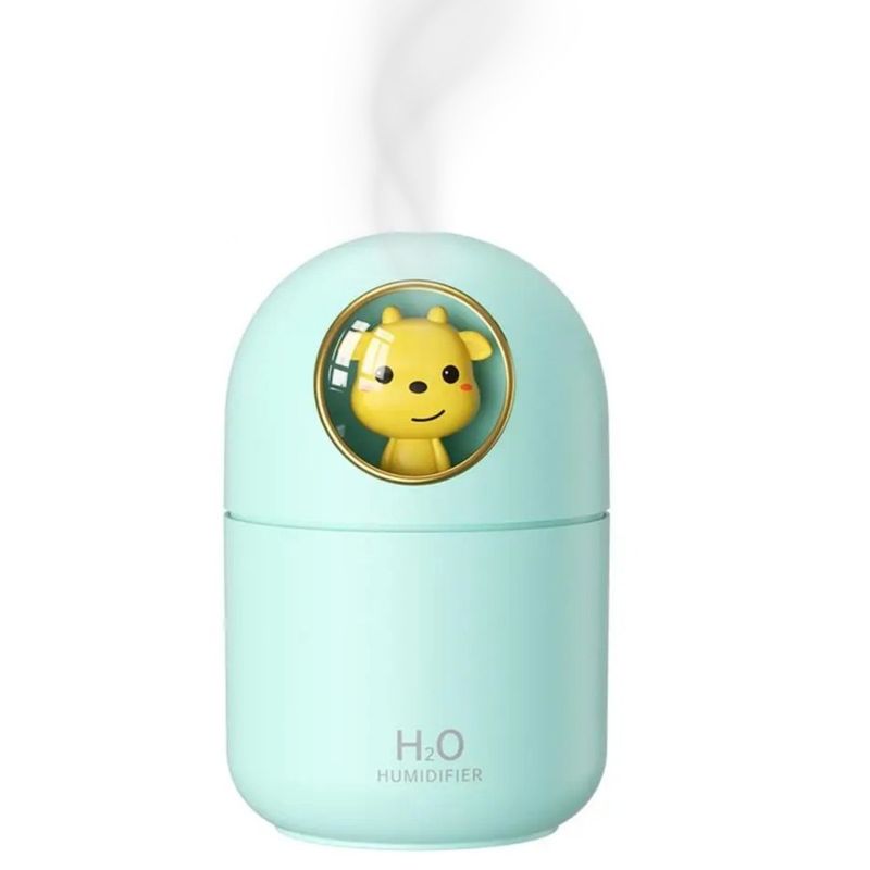 ELMEJORPRECIO - Humidificador De Aire Para Dormitorio Sala Modelo Jirafa Verde